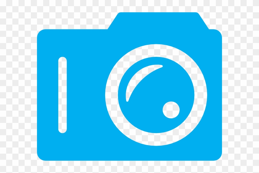 Camera Blue Clip Art At Clker - Pictogram Camera Png #237185