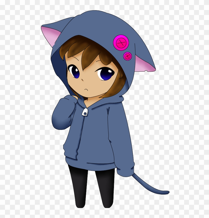 Feline Clipart Chibi - Chibi Girl Cat #237195