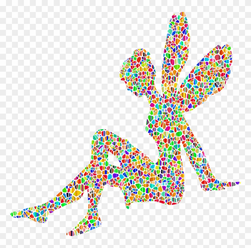 Tinker Bell Fairy Pixie Silhouette Decal - Tinker Bell Fairy Pixie Silhouette Decal #1507970