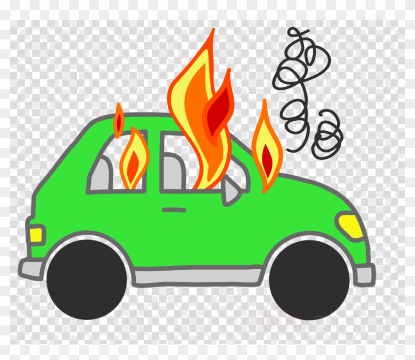 Vehicle On Fire Clip Arts Clipart Car Ford Mustang - Vehicle On Fire Clip Arts Clipart Car Ford Mustang #1508616