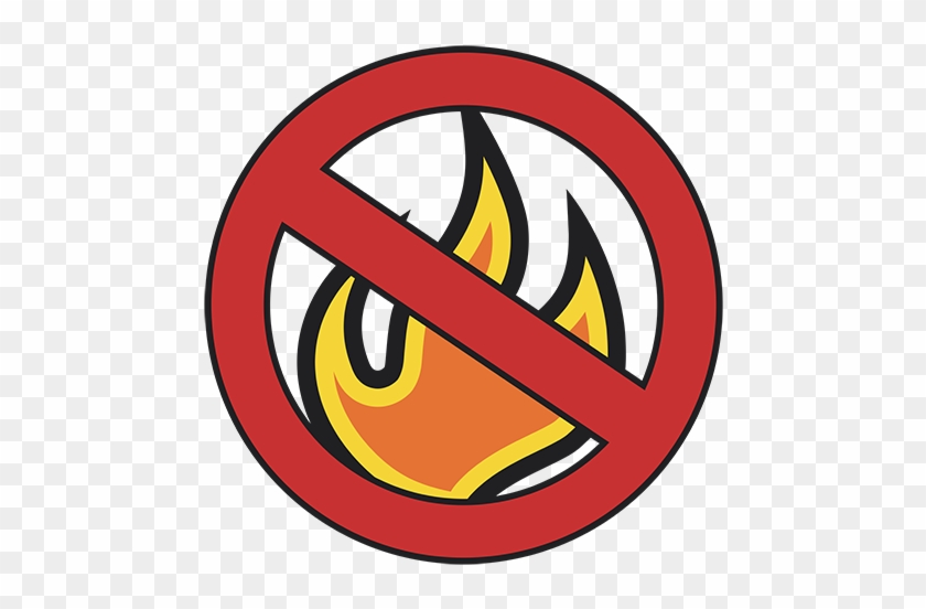 No Campfires Icon - No Campfires Icon #1509298