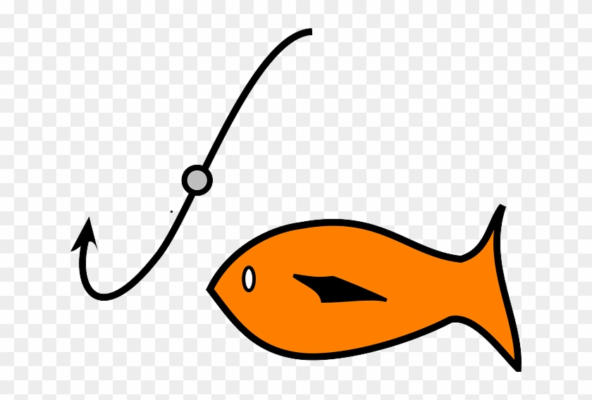 Unique Fishing Hook Clipart Design - Unique Fishing Hook Clipart Design #1509681
