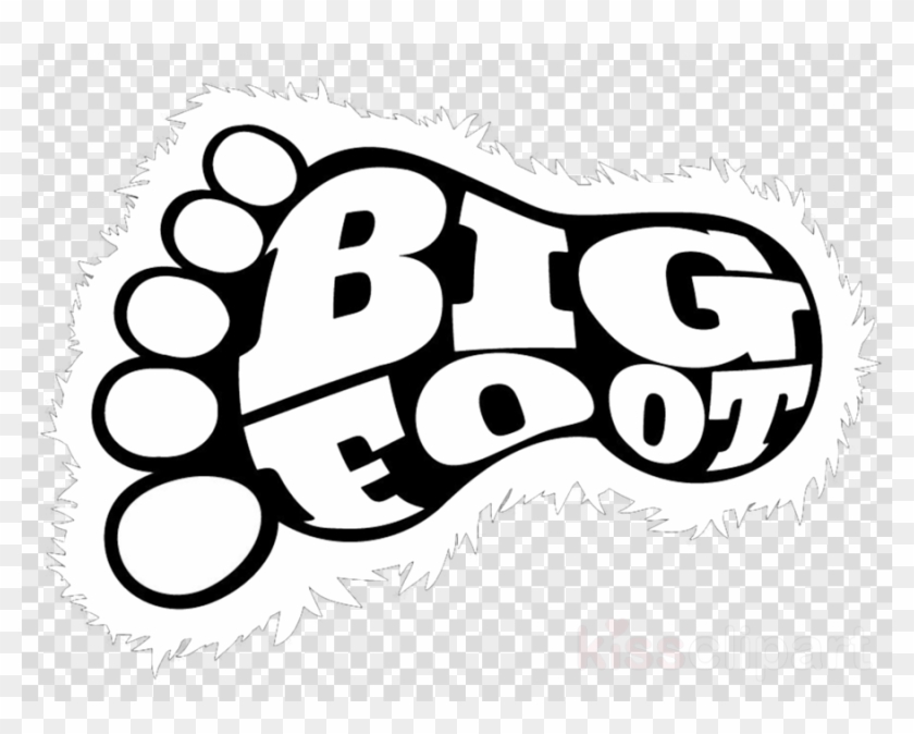 Big Foot Print Clipart Bigfoot Clip Art - Big Foot Print Clipart Bigfoot Clip Art #1509754