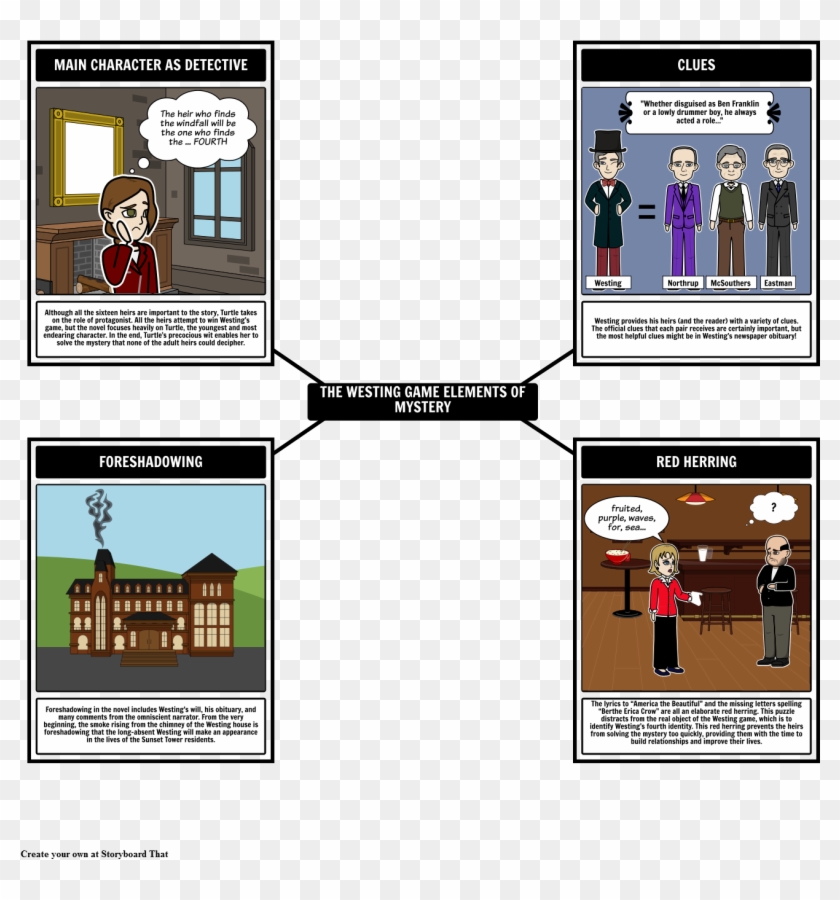 Mystery Clipart The Westing Game - Mystery Clipart The Westing Game #1509797