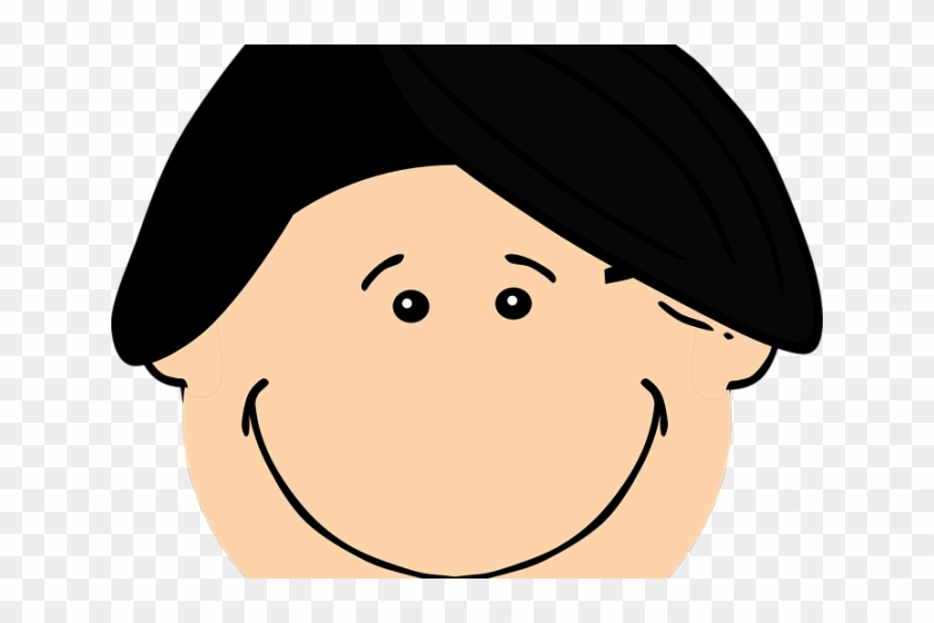 Dark Hair Clipart Child Hair - Dark Hair Clipart Child Hair #1510422
