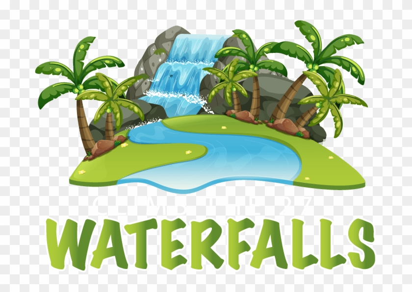 Water Fall Scene Clip Art , Png Download - Water Fall Scene Clip Art , Png Download #1510844
