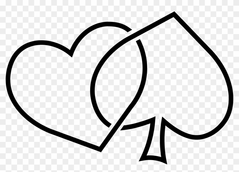 Free Black And White Heart Clipart - Free Black And White Heart Clipart #1510849