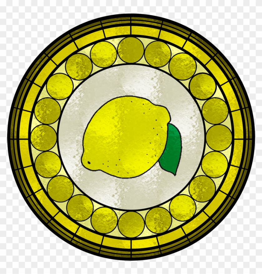 Lemon Stained Glass Window By Fluidgirl82 - Lemon Stained Glass Window By Fluidgirl82 #1511207