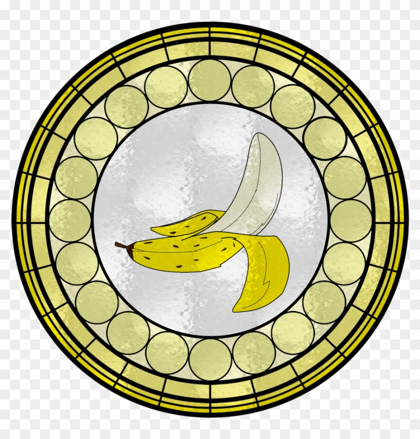 Banana Stained Glass Window By Fluidgirl82 - Banana Stained Glass Window By Fluidgirl82 #1511209