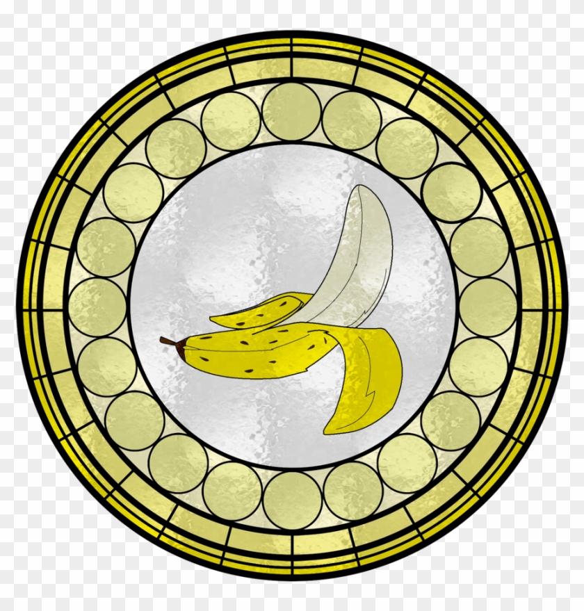 Banana Stained Glass Window By Fluidgirl82 - Banana Stained Glass Window By Fluidgirl82 #1511209