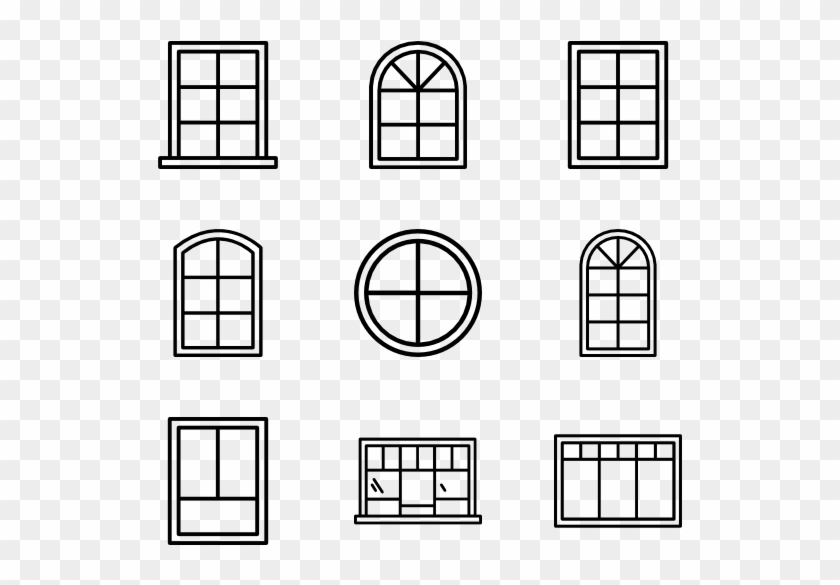 Collection Of Free Window Vector - Collection Of Free Window Vector #1511222