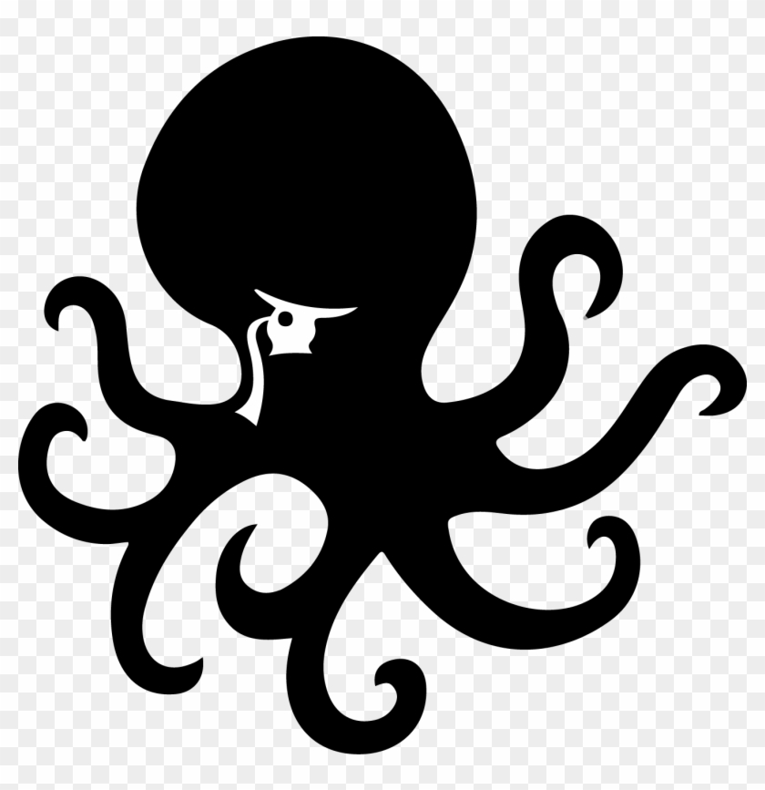 Octopus Png Black - Octopus Png Black #1511524