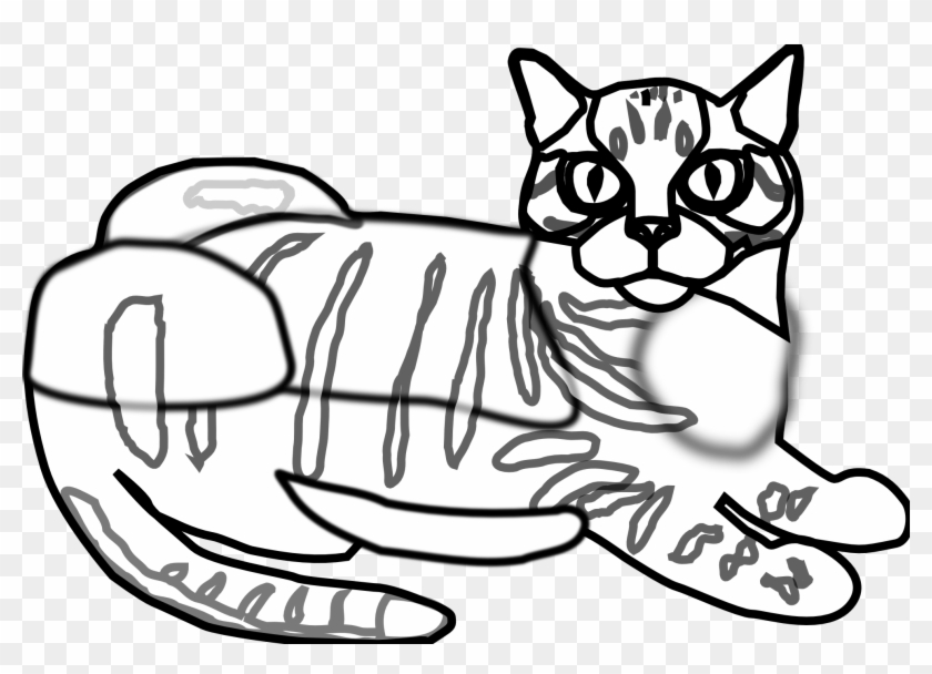 Tabby Cat Svg - Tabby Cat Svg #1511591