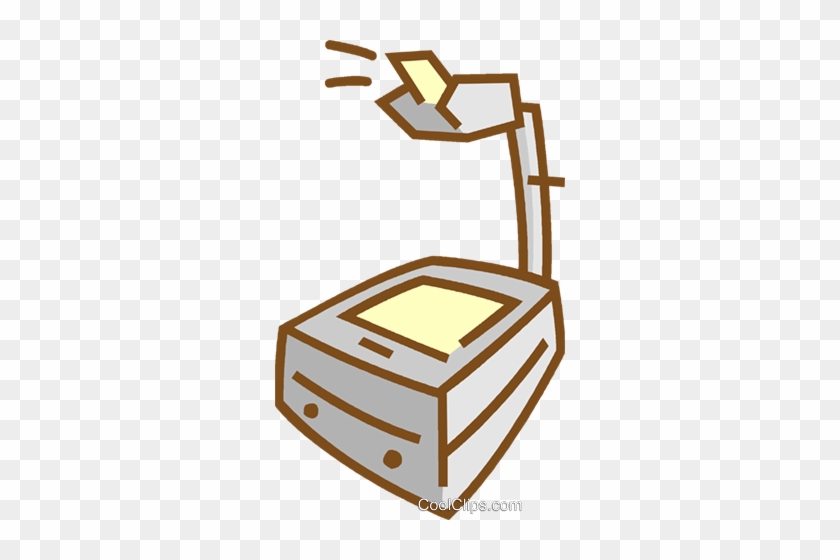 Overhead Projector Royalty Free Vector Clip Art Illustration - Overhead Projector Royalty Free Vector Clip Art Illustration #1511608