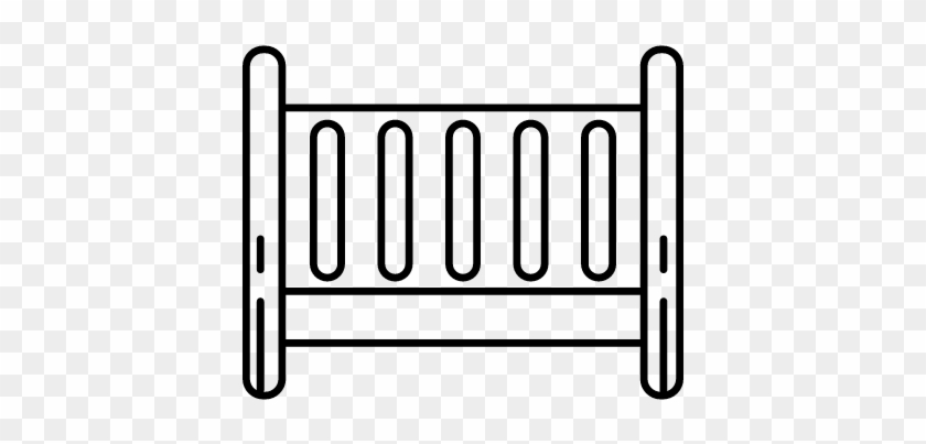 Baby Crib Vector - Baby Crib Vector #1511620