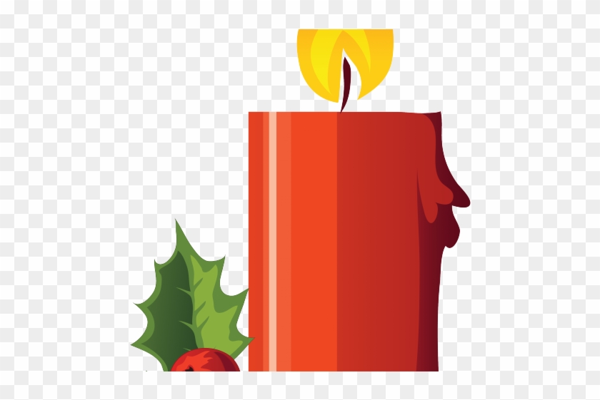 Candle Clipart Holly - Candle Clipart Holly #1511853
