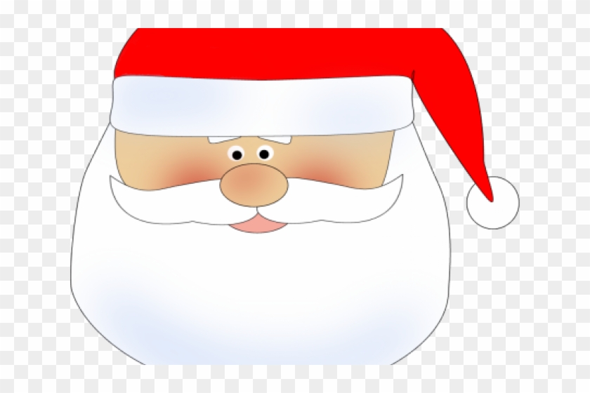 Head Clipart Santa Claus - Head Clipart Santa Claus #1512103