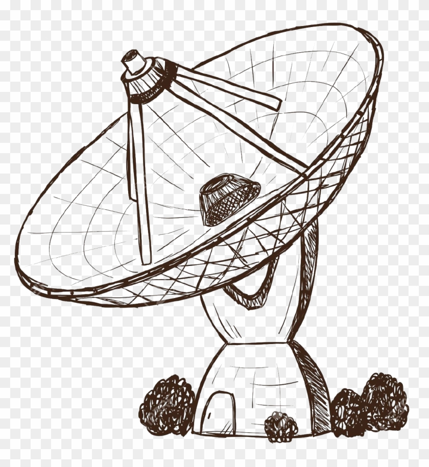 Antenna Transprent Png Free Download Line Art - Antenna Transprent Png Free Download Line Art #1512435
