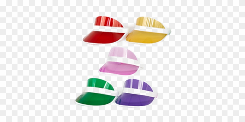 Transparent Visors Rainbow - Transparent Visors Rainbow #1512509