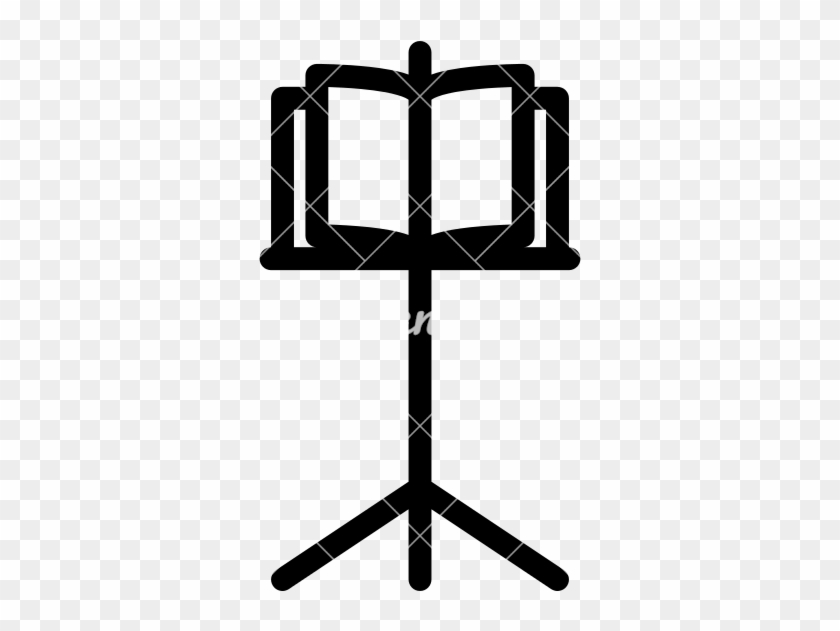 Sheet Music Clipart Music Stand - Sheet Music Clipart Music Stand #1512522