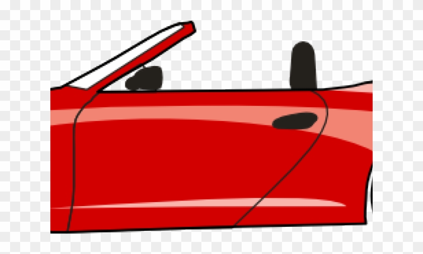 Porsche Clipart Red Convertible - Porsche Clipart Red Convertible #1512539