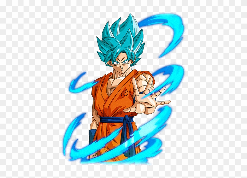 Goku Ssj2 Dokkan Battle Render By Fradayesmarkers On - Dbz Dokkan Battle  Renders - Free Transparent PNG Clipart Images Download