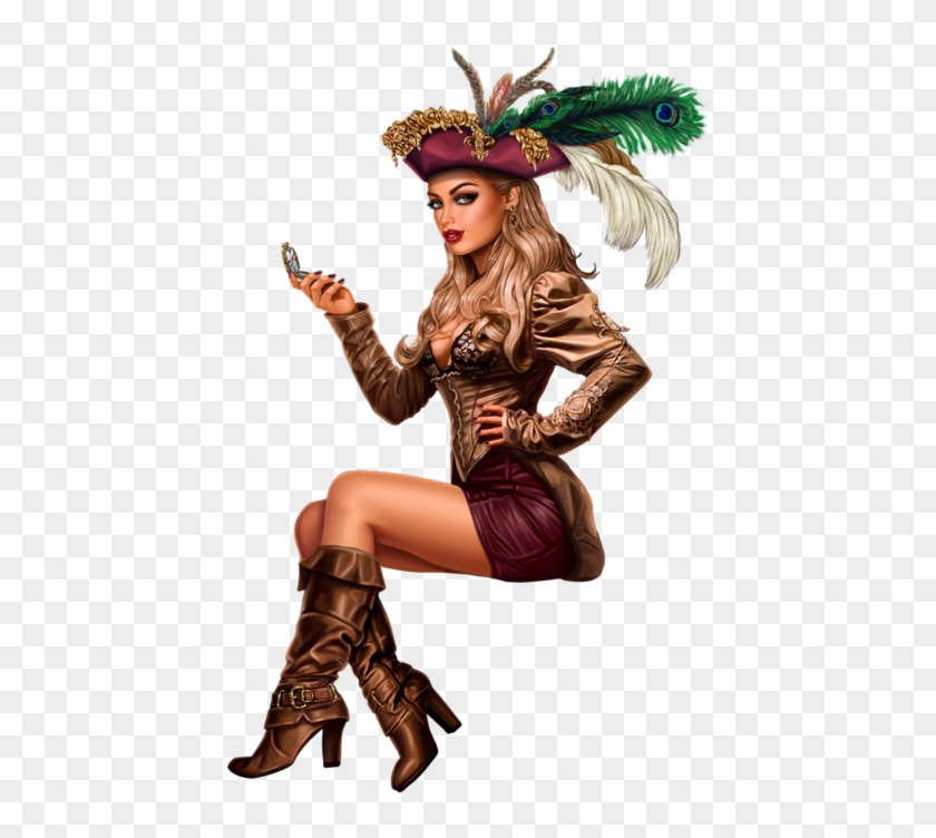 Captainjane1 Pirates, Clip Art, Tube, Women, Illustrations - Captainjane1 Pirates, Clip Art, Tube, Women, Illustrations #1513170