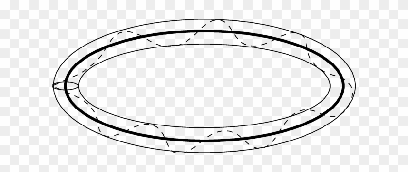 A Typical Singular Curve And Stretched Horizon (torus - A Typical Singular Curve And Stretched Horizon (torus #1513566
