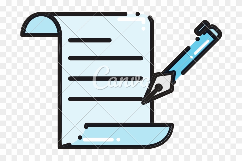 Dashed Line Business Office Document Paper - Dashed Line Business Office Document Paper #1513571