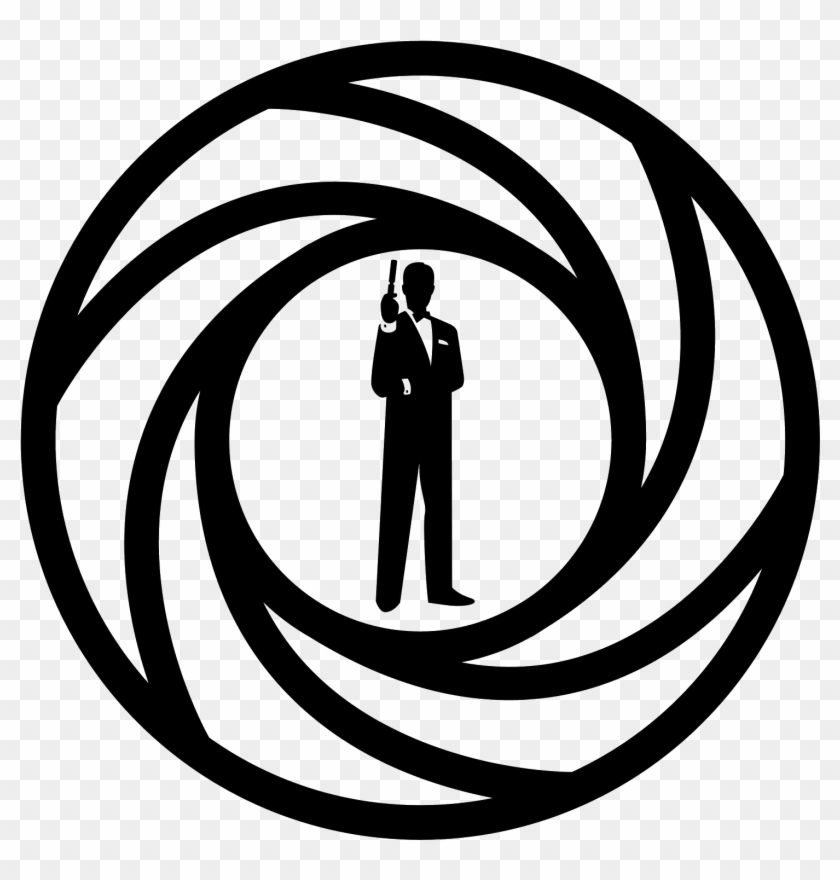 Clipart Transparent James Bond Series Gun Barrel Sequence - Clipart Transparent James Bond Series Gun Barrel Sequence #1513687