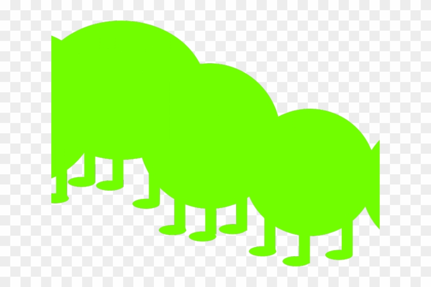 Caterpillar Clipart Svg - Caterpillar Clipart Svg #1513773