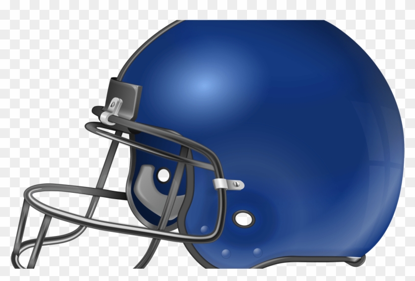 Preppy Football Helmet With Banner Clipart Black And - Preppy Football Helmet With Banner Clipart Black And #1513841