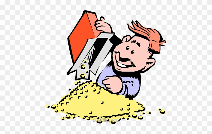 Cartoon Cereal Box Royalty Free Vector Clip Art - Cartoon Cereal Box Royalty Free Vector Clip Art #1514167