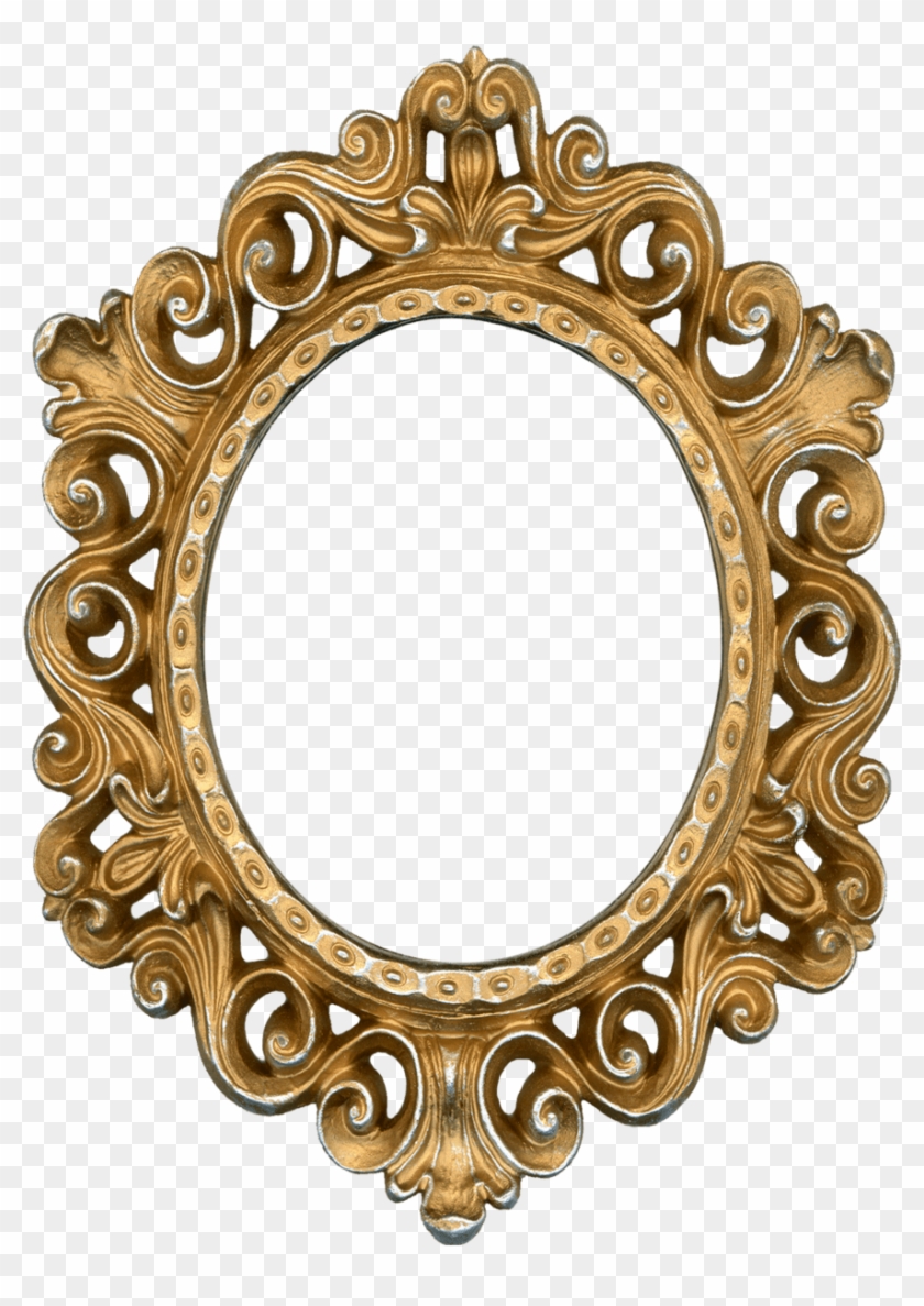 Vintage Gold Oval Frame Clip Art - Vintage Gold Oval Frame Clip Art #1514352