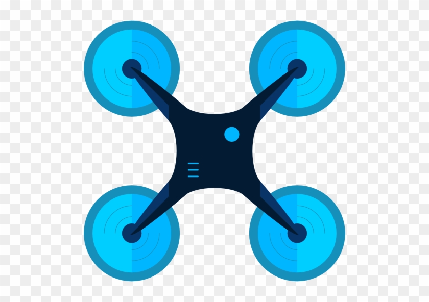 Drone Flat Png Clipart Unmanned Aerial Vehicle Quadcopter - Drone Flat Png Clipart Unmanned Aerial Vehicle Quadcopter #1514442
