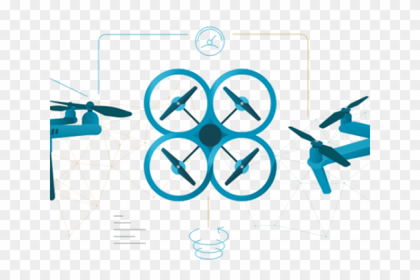 Drone Clipart Quadcopter - Drone Clipart Quadcopter #1514464