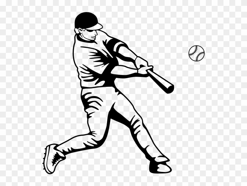 28 Collection Of Baseball Hit Drawing - 28 Collection Of Baseball Hit Drawing #1514713