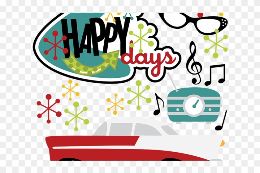 Classic Car Clipart Fifties - Classic Car Clipart Fifties #1515033