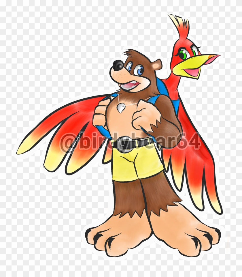 Banjo Kazooie Commission By Birdybear64 - Banjo Kazooie Commission By Birdybear64 #1515036