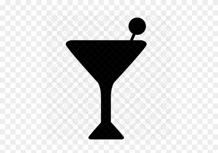 Martini Svg Icon Transparent - Martini Svg Icon Transparent #1515076