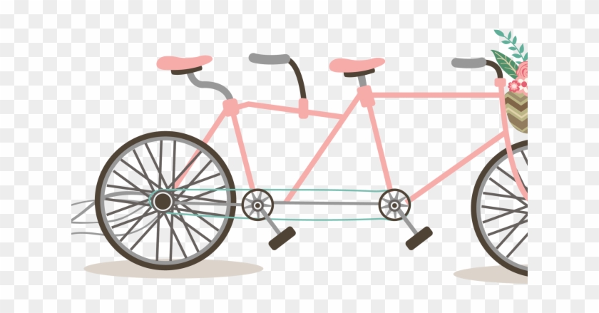 Romantic Clipart Vintage Bicycle - Romantic Clipart Vintage Bicycle #1515195