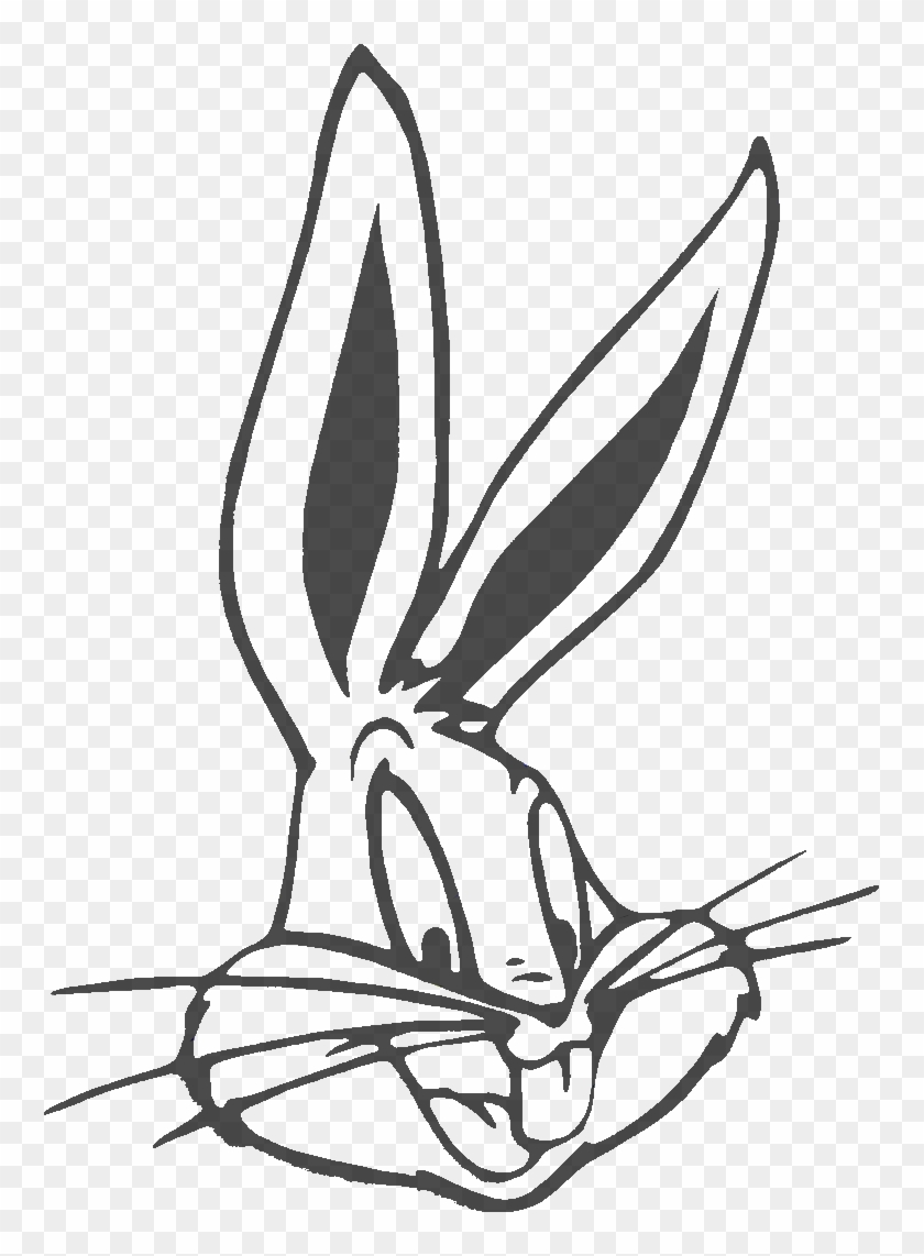 Bugs Bunny Clipart Black And White - Bugs Bunny Clipart Black And White #1515273