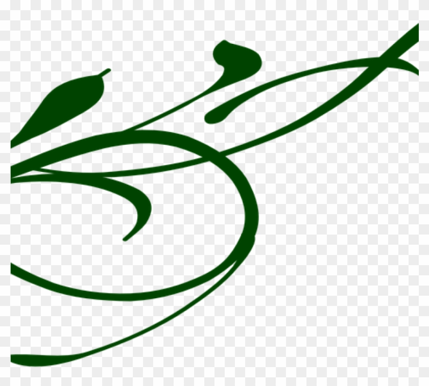 Free Swirls Clipart Vine Green Leaves Free Vector Graphic - Free Swirls Clipart Vine Green Leaves Free Vector Graphic #1515343
