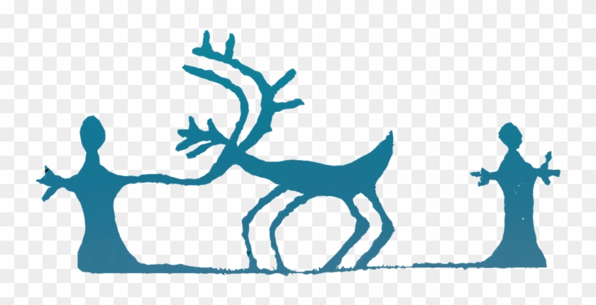 Reindeer Logo Silhouette Clip Art - Reindeer Logo Silhouette Clip Art #1515372