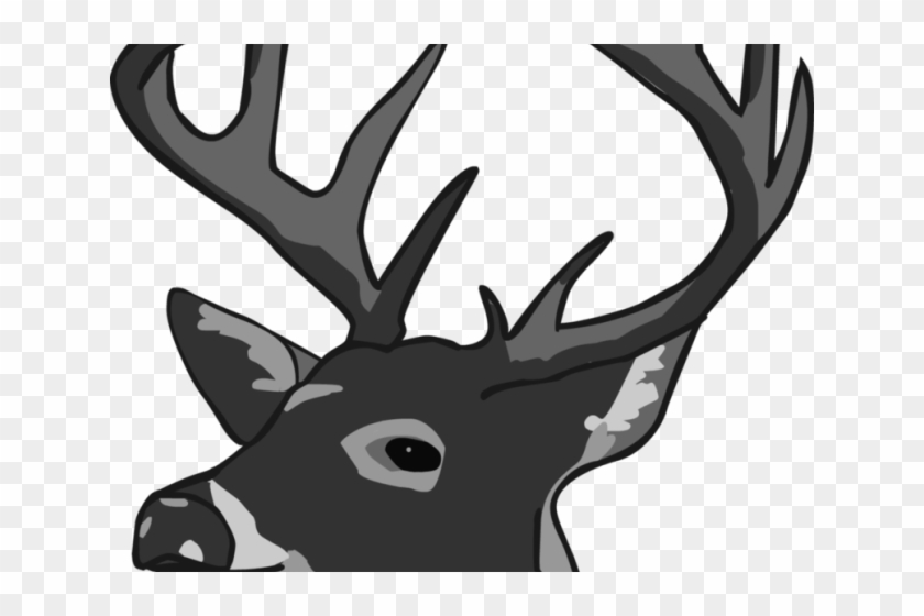 Dear Clipart Deer Silhouette - Dear Clipart Deer Silhouette #1515379