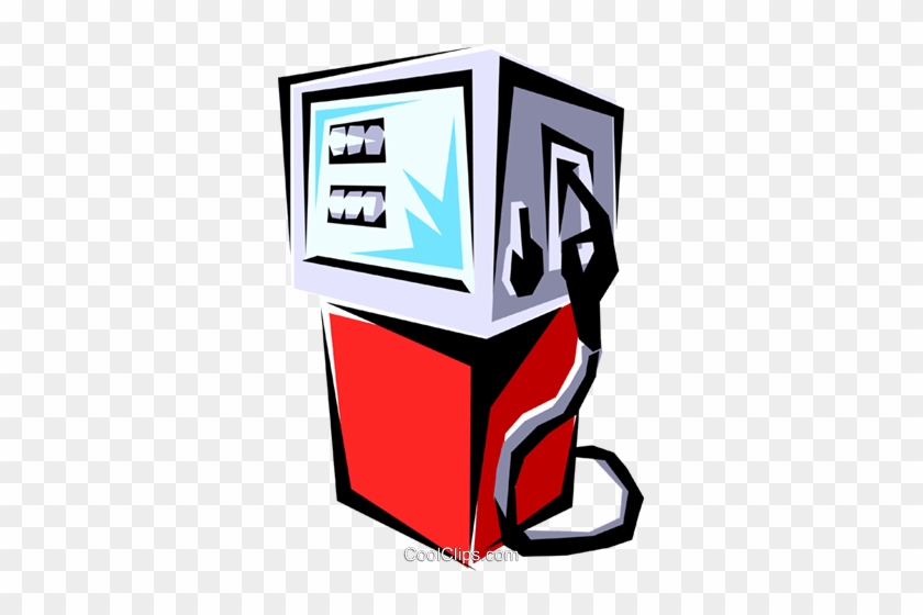 Gas Pump Royalty Free Vector Clip Art Illustration - Gas Pump Royalty Free Vector Clip Art Illustration #1515554