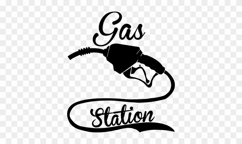 Gas Station Wall Sticker - Gas Station Wall Sticker #1515567