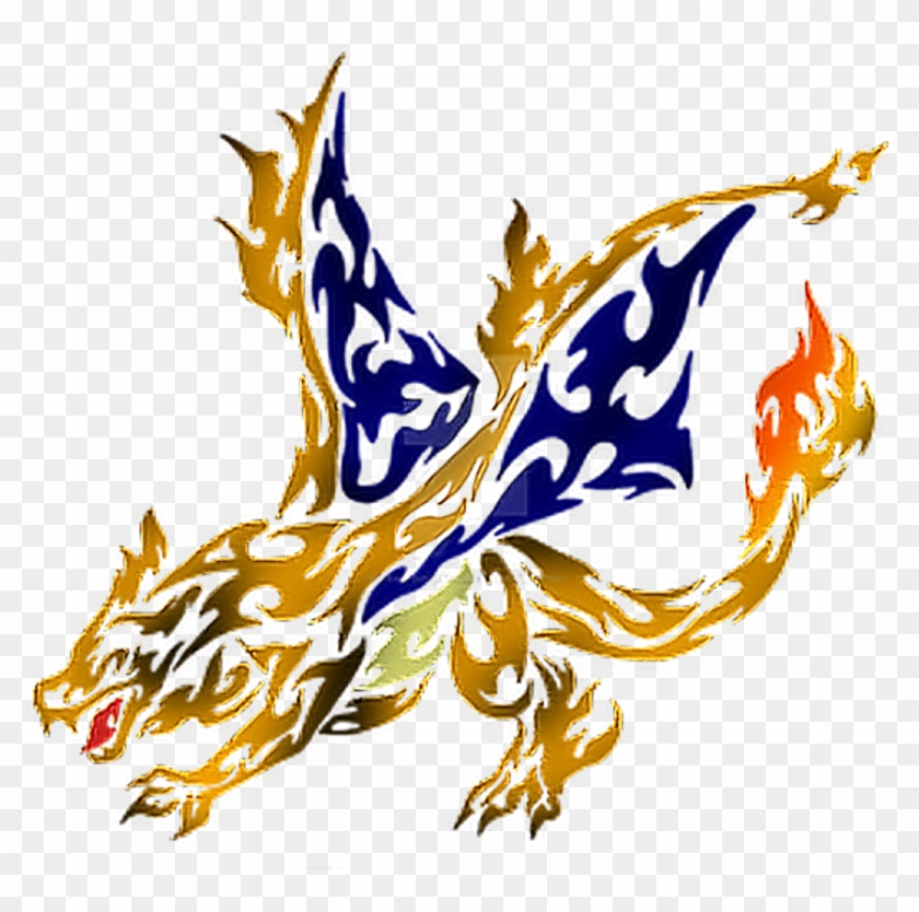 How to draw Charizard  Tribal Tattoo Design style  Art Maker Akshay   YouTube