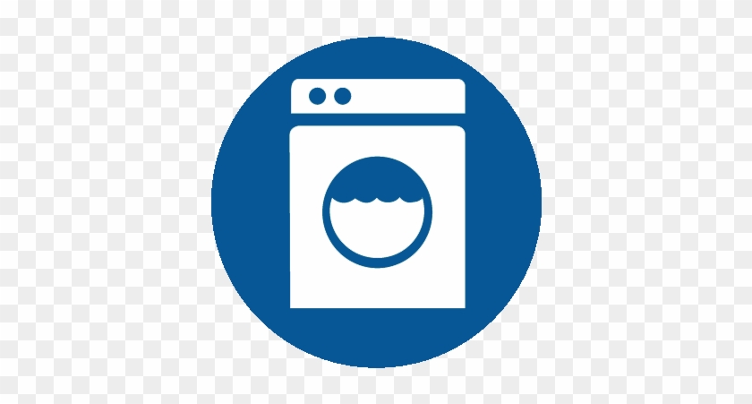 Washing Machine Icon Blue - Washing Machine Icon Blue #1515886