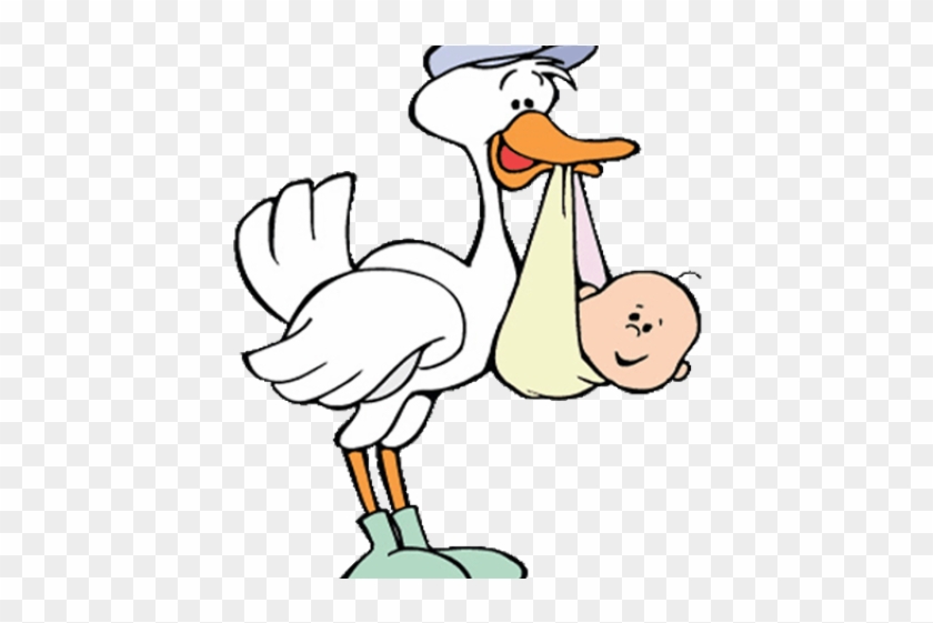 Stork Clipart Baby Delivery - Stork Clipart Baby Delivery #1515970